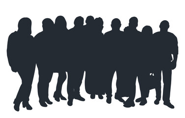 Friendship of people. Friendly hug concept of relatives, warm meeting, family, love, unity. Warm family hugs