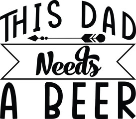 this dad needs a beer