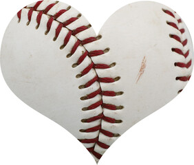 authentic baseball heart