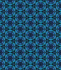 Multi color seamless abstract pattern. Background and backdrop. Multi Colored. Colorful ornamental design. Colored mosaic ornaments. Vector graphic illustration. EPS10.