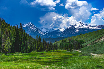 Storm Over The Sawtooth's
