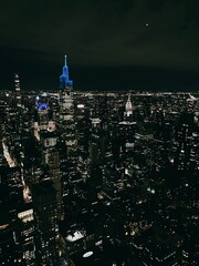 Obraz premium city at night