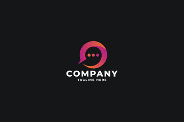 Obraz premium Chatmek Pro Logo Template 