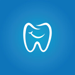 dentist tooth logo icon
