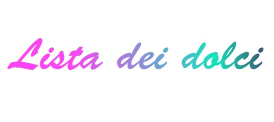 lista dei dolci - multicolor - ideal for websites, emails, presentations, advertising, menus, lists, postcards, tickets, logos, engravings, slides, tags, books, nameplate, sticker, print

 