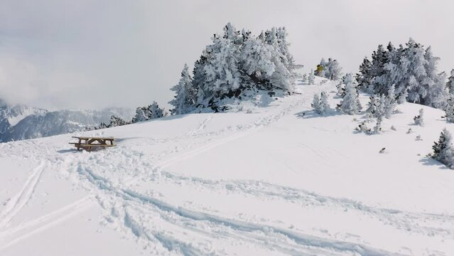 Chamrousse - Winter Landscape 06 - 4K - Color Graded