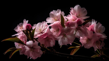 Obraz na płótnie Canvas Sakura Dreamscape: A Cherry Blossom Fantasy. Generative AI