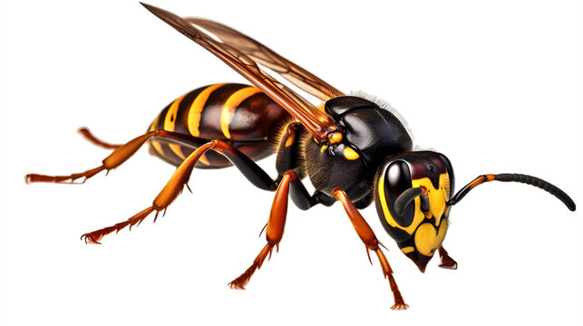 hornet isolated transparent background png Generative AI