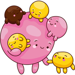 Cute Monster Ball Character