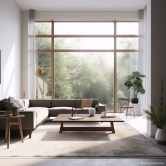 Fototapeta premium minimalistic Living room