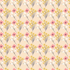 Seamless Pattern Digital Paper Texture Vector