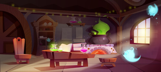 Wizard alchemical room