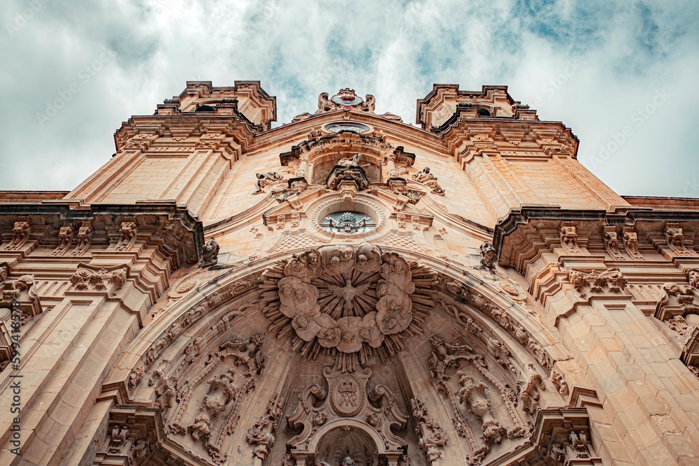 Wall mural big saint cathedral in the city