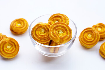 Sandwich cookies with durian cream