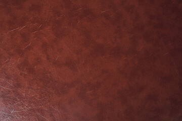 Brown genuine leather with a pattern of designer lines. A template for your design with space to copy. High quality photo