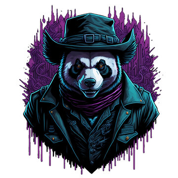Oso panda mafioso