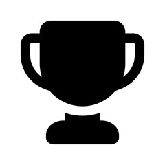trophy glyph icon