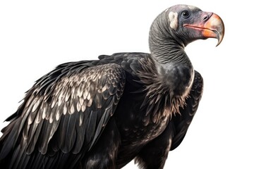 Fototapeta premium vulture isolated on white
