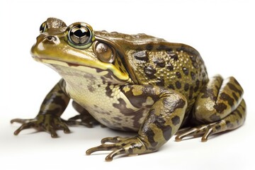 Fototapeta premium frog on white background