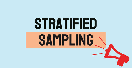 Stratified Sampling - A research method that divides a population into subgroups.