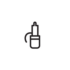 Curler Hair Salon Outline Icon