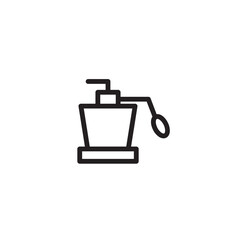 Bottle Perfume Saloon Outline Icon