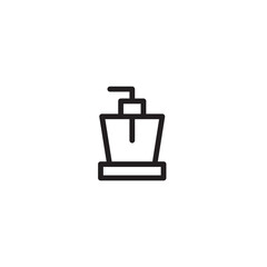 Bottle Perfume Saloon Outline Icon