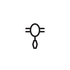 Brush Dye Fashion Outline Icon