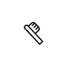 Comb Hair Hairs Outline Icon