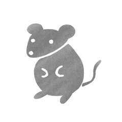 ねずみのスタンプ