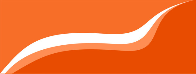 Timeless minimalist vector orange background.