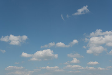 Blue sky and cloud background