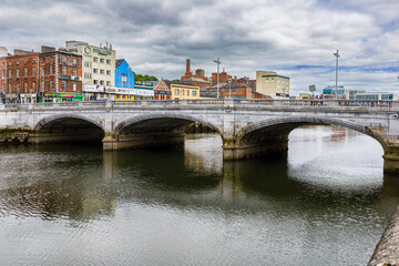 Fototapeta premium bridge in Cork Ireland