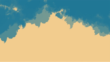 Abstract colorful watercolor background.Hand painted watercolor. vector