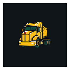 Trucking Apparel strong and power full logo simple and modern logo