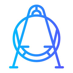 swing gradient icon