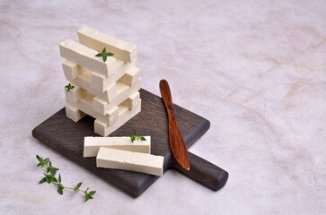 Organic fermented cheese