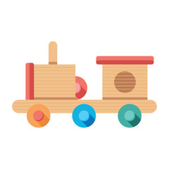 Childs toy car vector fun childhood activity