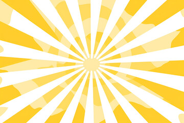 Sun Sunburst Pattern. generative ai