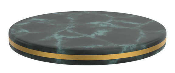 Product display. Product podium. 3D illustration.