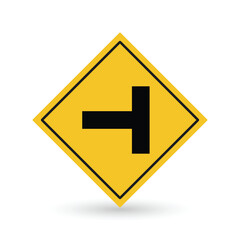 Traffic signs road collection series. Warning signs