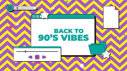 Vector memphis background abstract background for ecommerce promotion vector illustration 90 colorful colourful