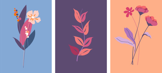 Florist composition, elegant bouquet of flowers