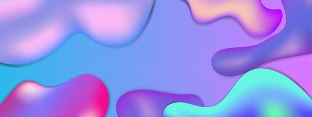 Vector colorful colourful abstract colorful fluid gradient background