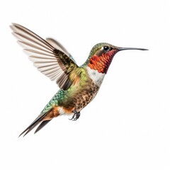 Fototapeta na wymiar Ruby-throated Hummingbird (archilochus colubris)