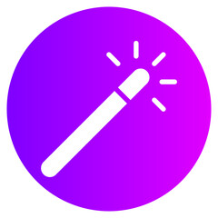 magic wand gradient icon