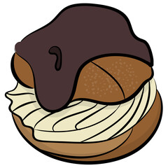 Fast food considered junk item, burger