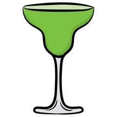 Beverage, cocktail or liquor icon 