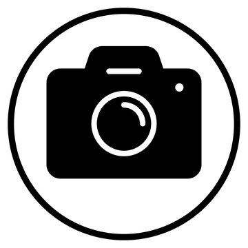 camera glyph icon