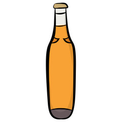 Fruit juice hand drawn icon 